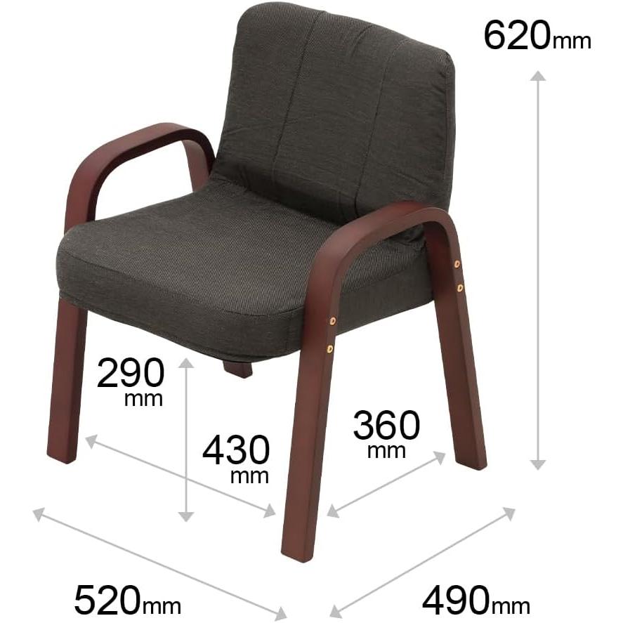 おおたけ EK-SPT6056 ハイタイプ テーブルこたつ 3点セット こたつ テーブル こたつ布団 椅子 一人用 コンパクト 小さめ 一人暮らし 石英管ヒーター メトロ | おおたけ | 02