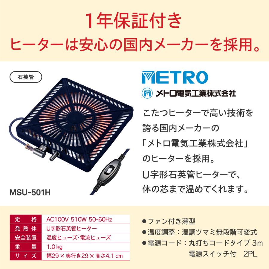 おおたけ こたつ ラウンドこたつ EK-WR1055 510W 中間スイッチ メトロ MSU-501H 継ぎ脚 継足 リビング 角丸 オールシーズン UV塗装 こたつテーブル | おおたけ | 01