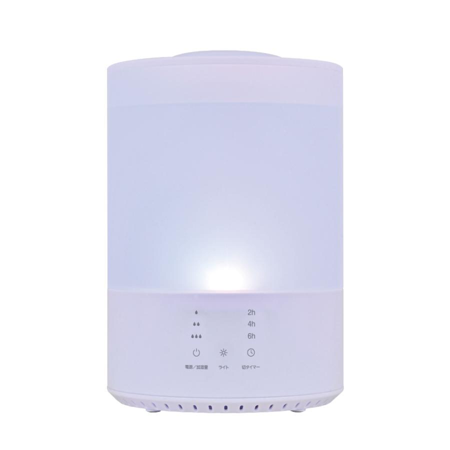 スチーム加湿器 WH-S406 おおたけ 14畳 上部給水 OFFタイマー付 空焚き防止 LEDライト アロマ加湿 | おおたけ | 01