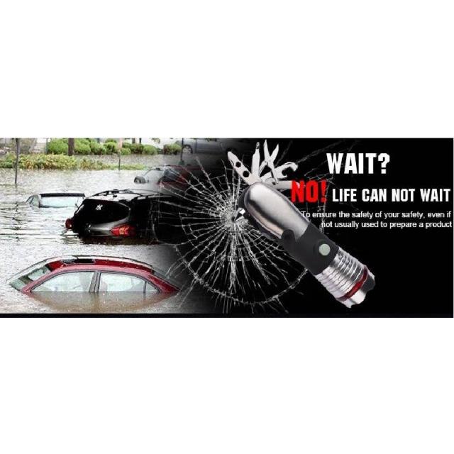 アウトレット　パッケージ不良　otk　緊急脱出ハンマー付きライト　 明るさ120?（約2800ルクス） |  | 01