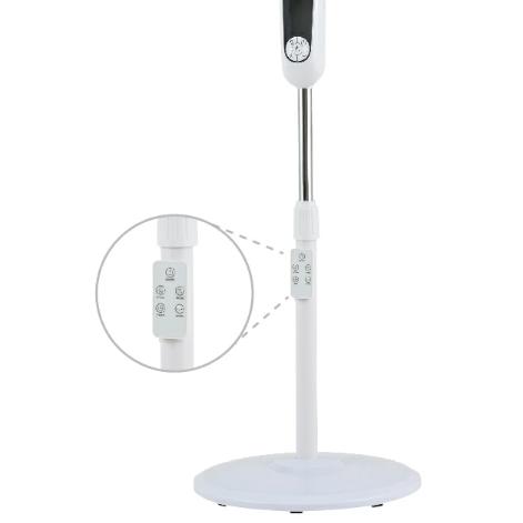 おおたけ フルリモコン式 ハイタイプ リビング ファン GF-F425FR 扇風機 ハイポジション リビングファン 羽根径 40cm 高さ 最大 138cm ホワイト 白 ブラック 黒 | おおたけ | 06