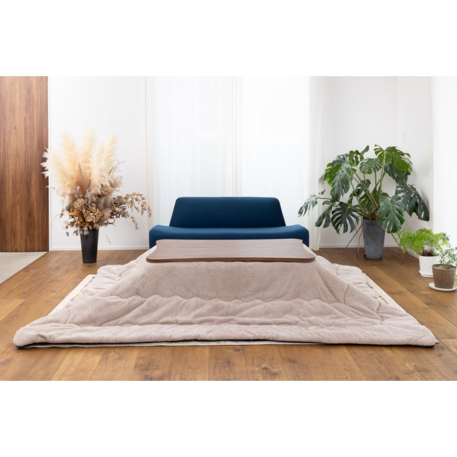 曲線型こたつ EK-KKC110A EK-KK110F こたつテーブルのみ 単品 こたつ 炬燵 曲線 石英管 フラット ヒーター 角丸 丸い 木目 ブラウン 茶色 おしゃれ シンプル |  | 05