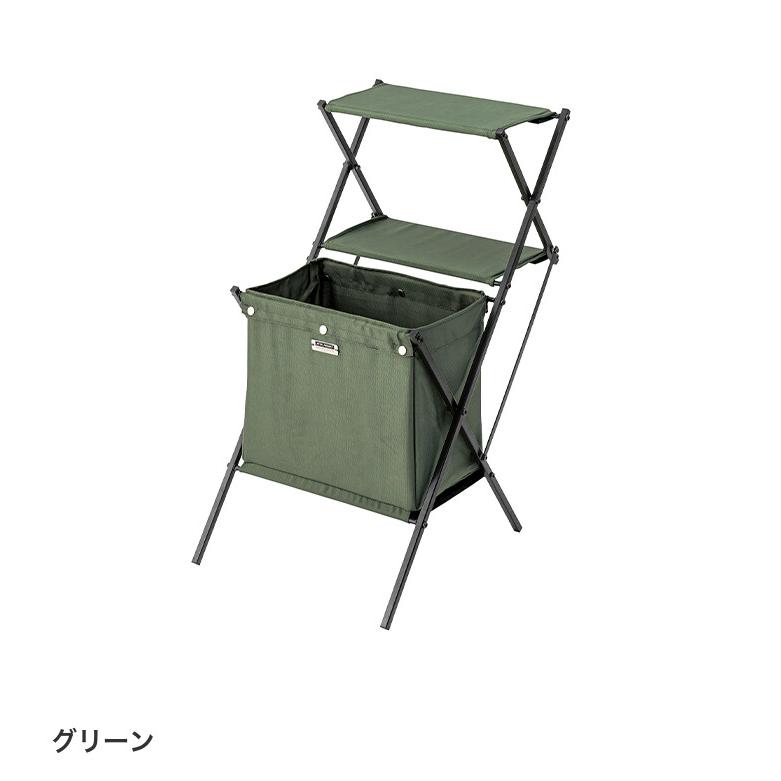 収納 ラック マガジンラック サイドテーブル ナイトテーブル 収納ボックス 折りたたみ アウトドア キャンプ バーベキュー レジャー 軽量 コンパクト_8