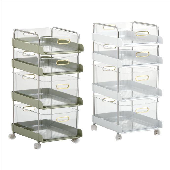 キッチンワゴン チェストワゴン ボックス ストッカー トロリー