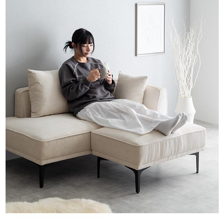 カウチソファ ソファー オットマン ロー フロア クッション ベッド