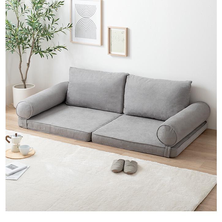 フロアーソファ ロースタイル ソファーベッド ごろ寝マット セミ