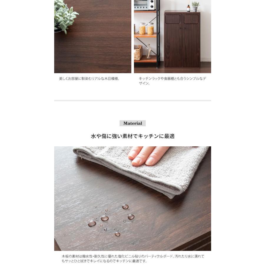 ゴミ箱 分別 45L 90L ごみ箱 ダストボックス キッチン リビング 掃除