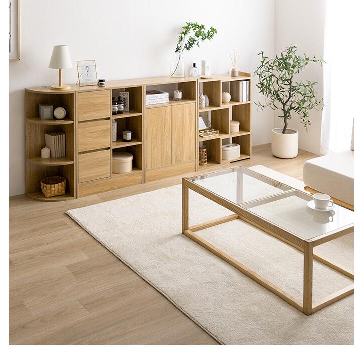 キッチン収納 カウンター下収納 キャビネット 伸縮ラック 本棚 食器棚