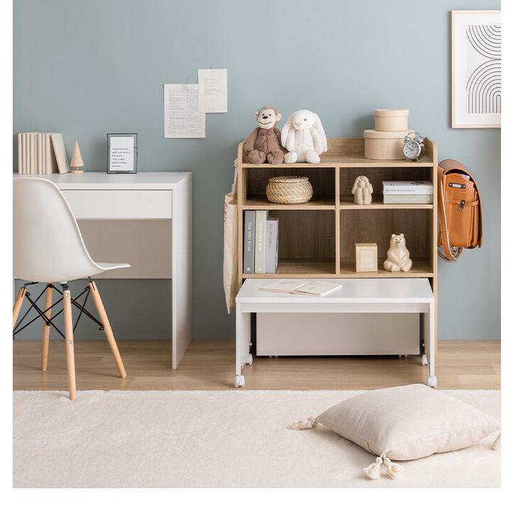 チェスト　シェルフ　棚 キッズ用収納 ラック チェスト シェルフ 棚 絵本 マルチ ナチュラル