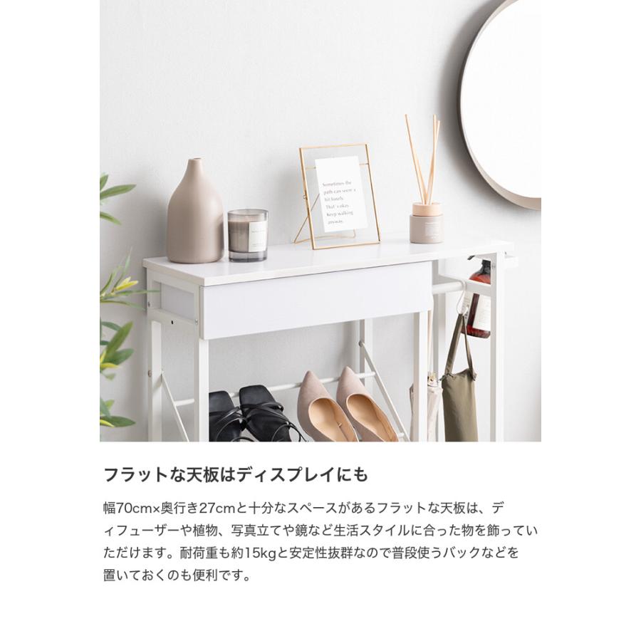 シューズラック 玄関収納 玄関家具 3段 最大6足 靴箱 下駄箱 スリム