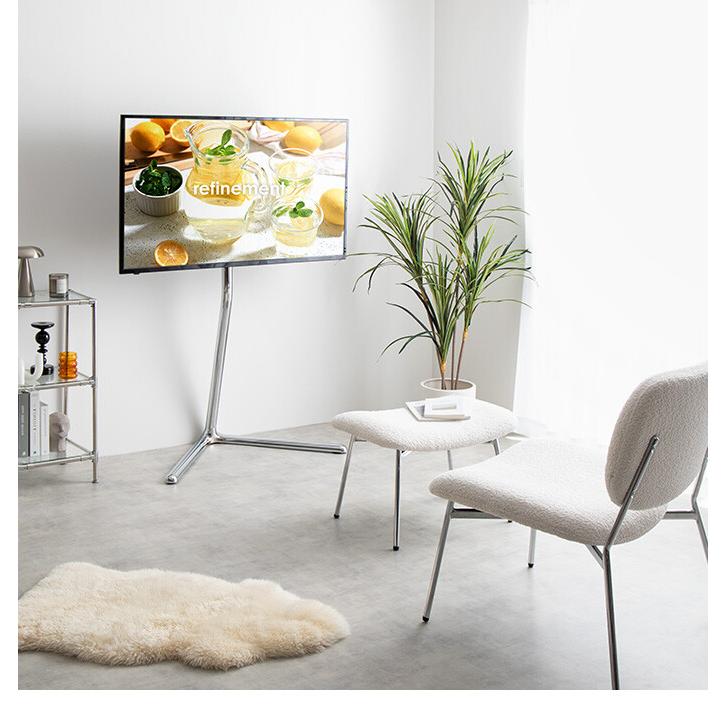 テレビスタンド テレビ台 ボード 壁寄せ tv 壁掛け 脚 スリム コーナー