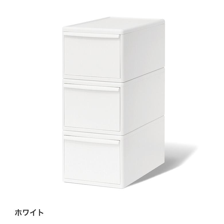収納 カラーボックス 収納ボックス 収納ケース 引き出し 衣装ケース 衣類収納 日本製 Mサイズ ミディ 3個セット ライクイット 積み重ね スタッキング_7