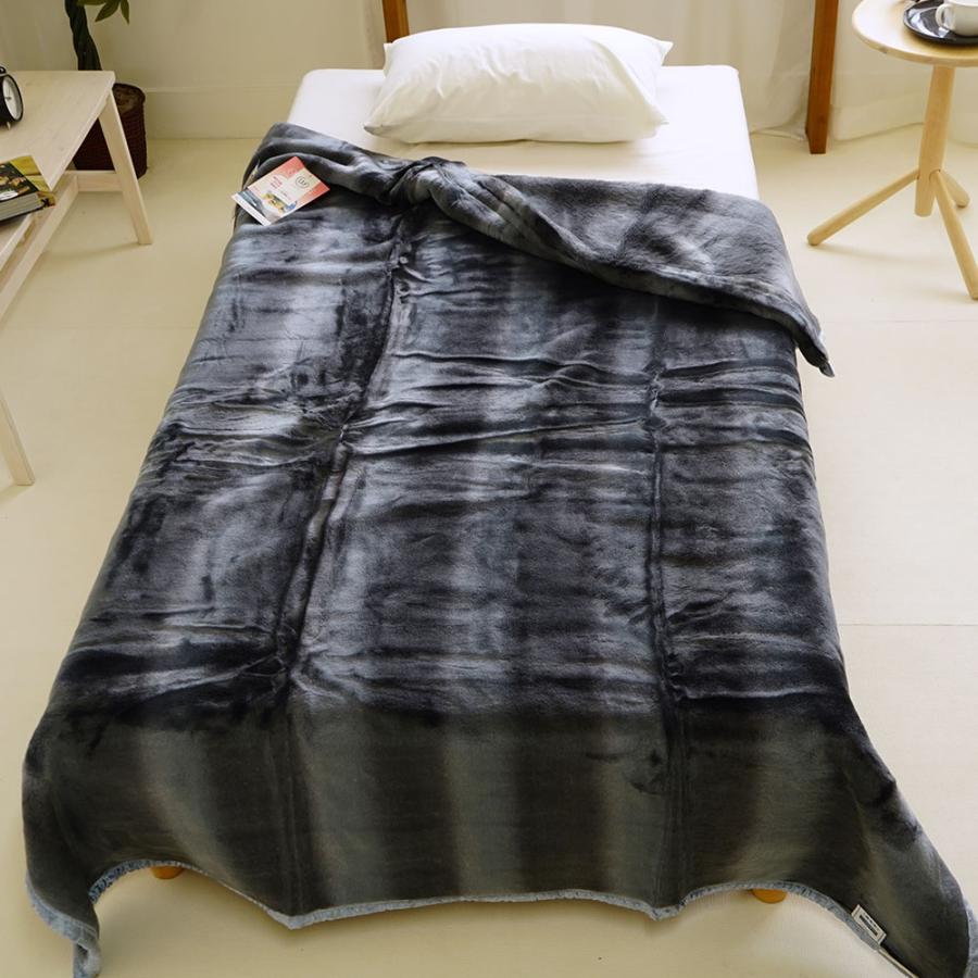 毛布 ニューマイヤー シングル 140×200cm アクリル 洗濯OK 暖か