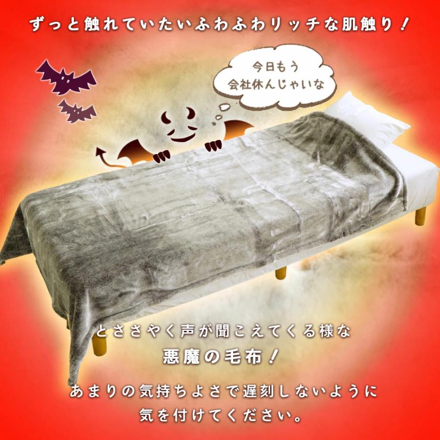 毛布 ニューマイヤー シングル 140×200cm アクリル 洗濯OK 遠赤外線