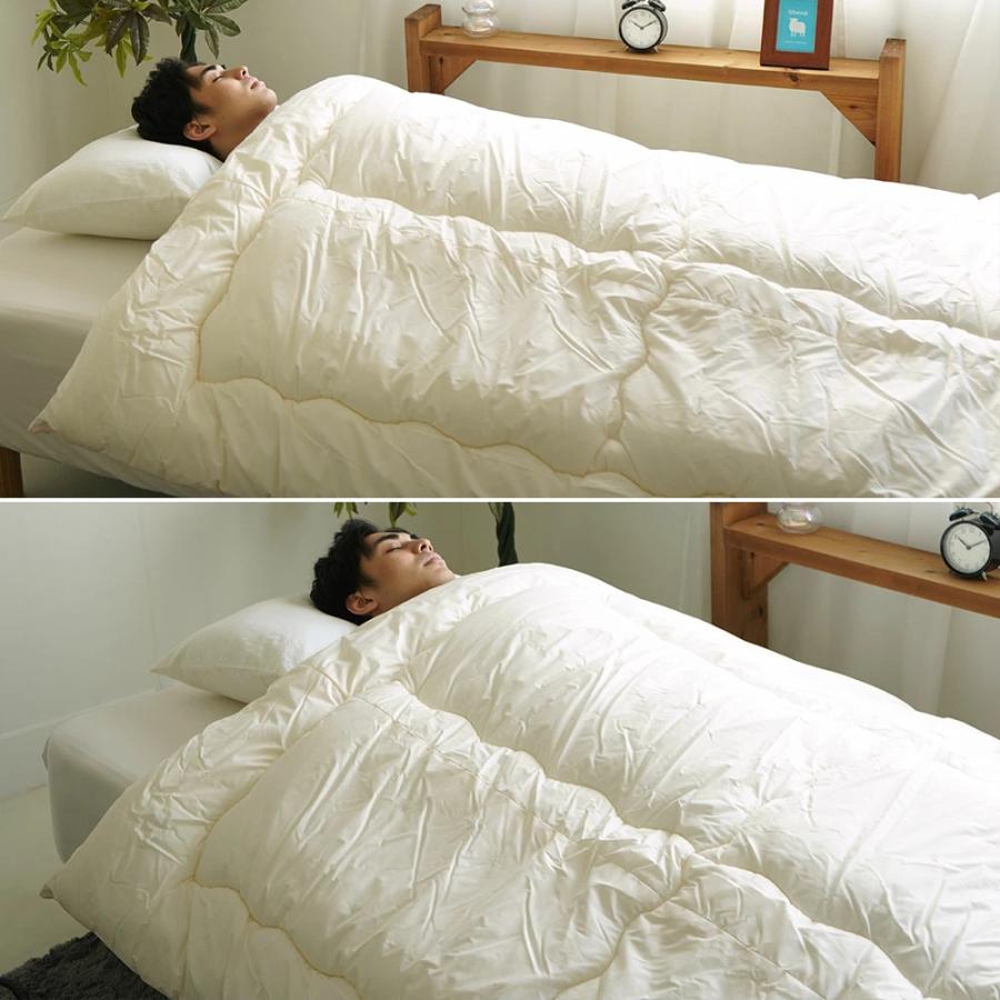 掛け布団 シングル スーパーロング 約150×230cm 洗える ダクロン(R