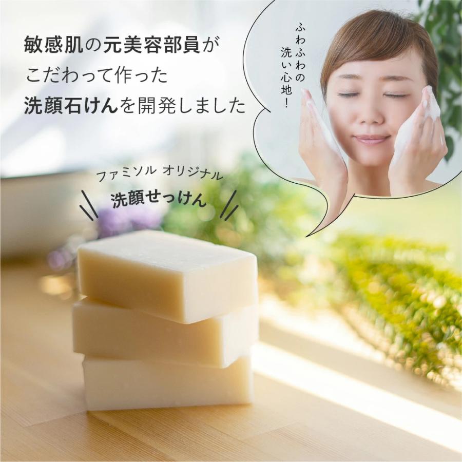 洗顔石鹸 2個セット 30代 40代 50代 オススメ ファミソル コールド