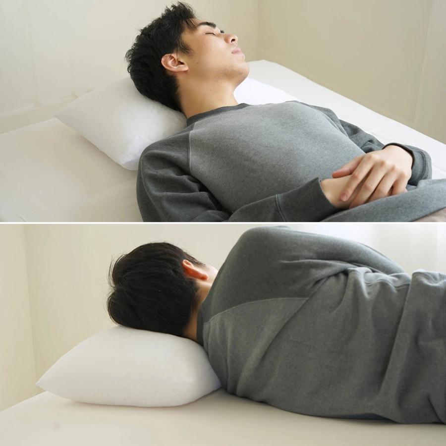 枕 パイプ枕 35x50cm 高さ約14cm 男性 枕カバー2枚 硬くて 高い 男前