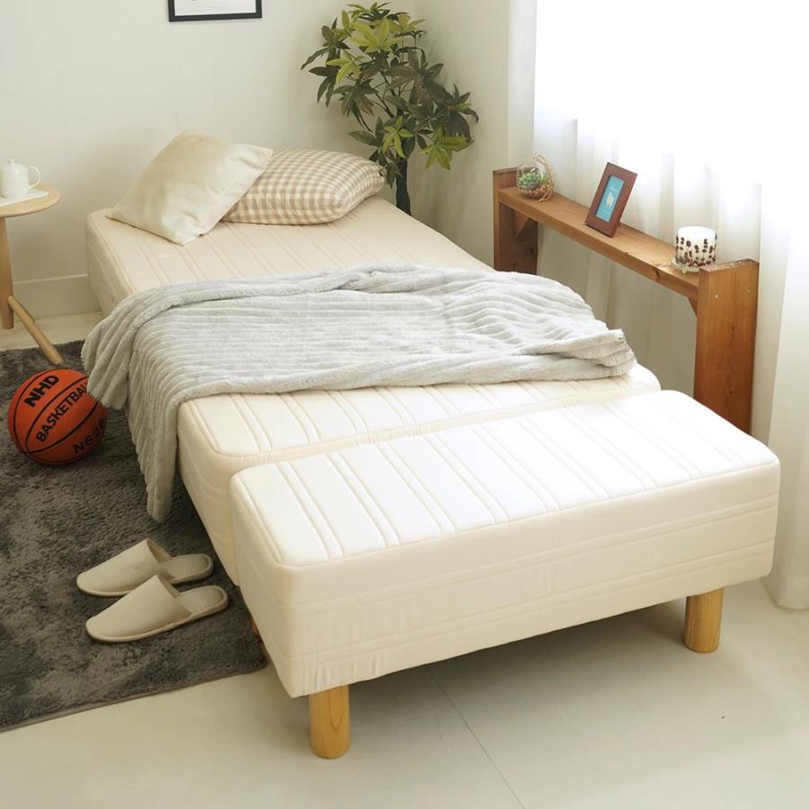 ベッド 脚付きマット スーパーロングサイズ 100×230cm 背の高い ベッド 脚付きマット スーパーロングサイズ 100×230cm 背の高い