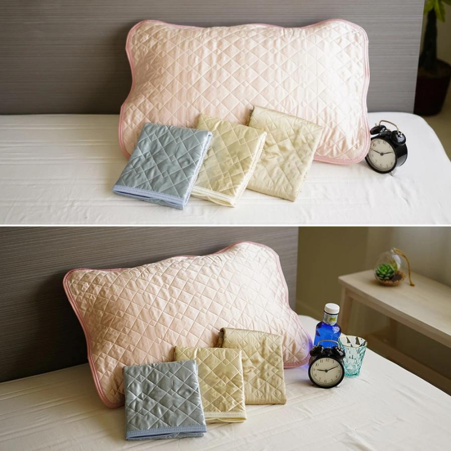 西川（nishikawa） 枕 シルク枕カバー セット 43×63cm ホテルテイスト