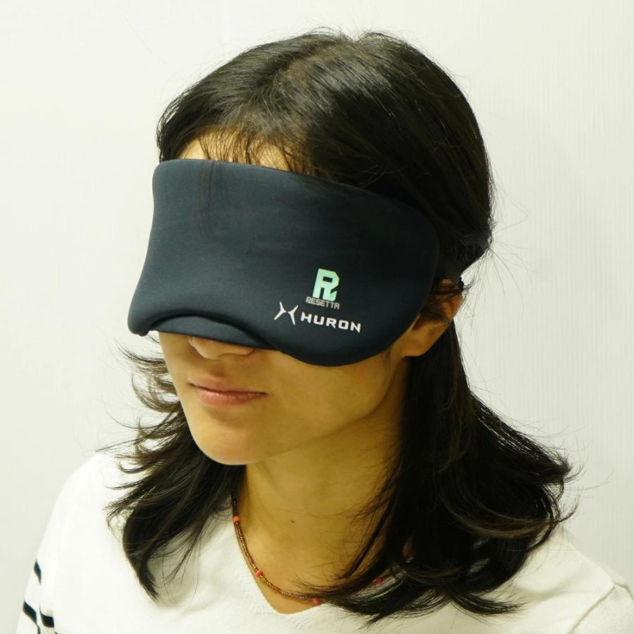 ハンカチタオルプレゼント HURONテクノロジー アイマスク 安眠グッズ