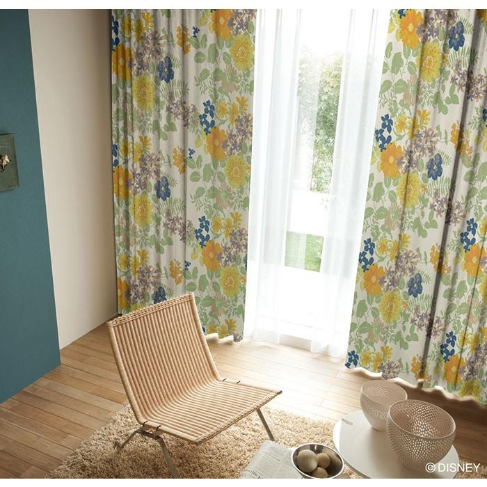 Disney（ディズニー） カーテン 洗濯OK 遮光 ミッキー/プロ