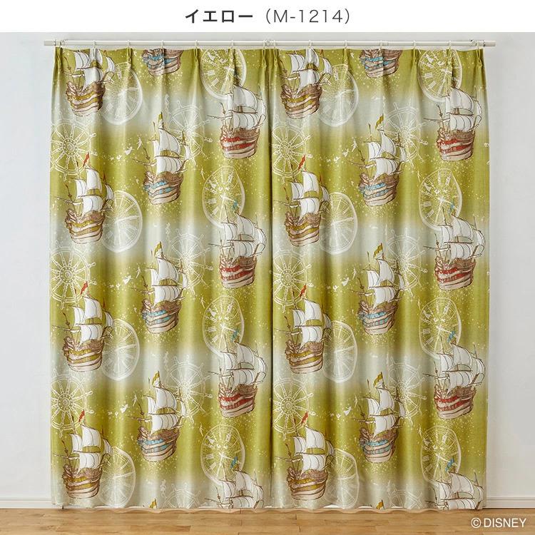 ディズニーカーテン 100×200 ピーターパン ドレープ 遮光 スミノエ スミノエ ディズニー カーテン 遮光 2級 100×200cm 洗濯OK