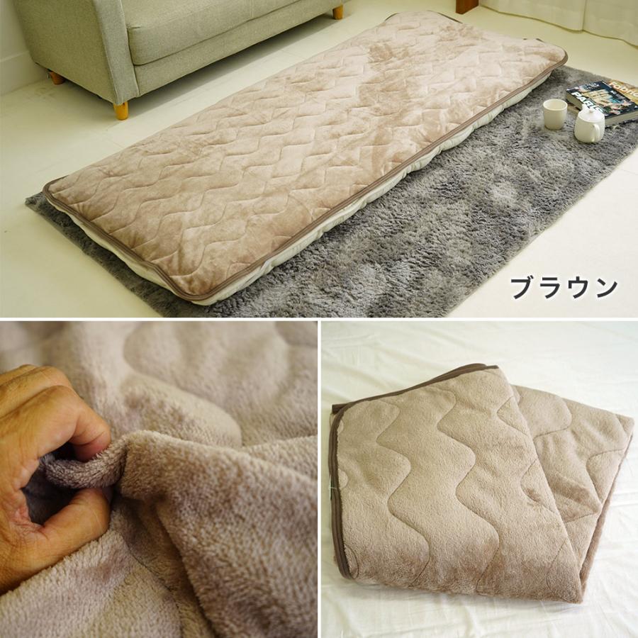 布団セット 3点 セミシングル 70×200 敷布団 暖か敷きパッド 専用