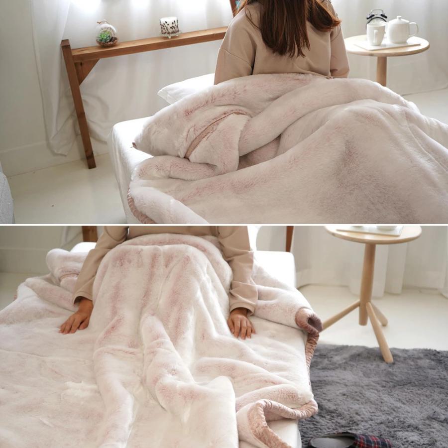 毛布 シングル ニューマイヤー 悪魔の毛布プレミアムバージョン 超厚目