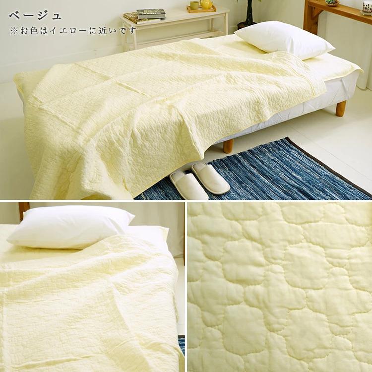 キルトケット シングル 140×190cm 水洗いキルト 生地 綿100 キルトケット シングル 140×190cm 水洗いキルト 生地 綿100