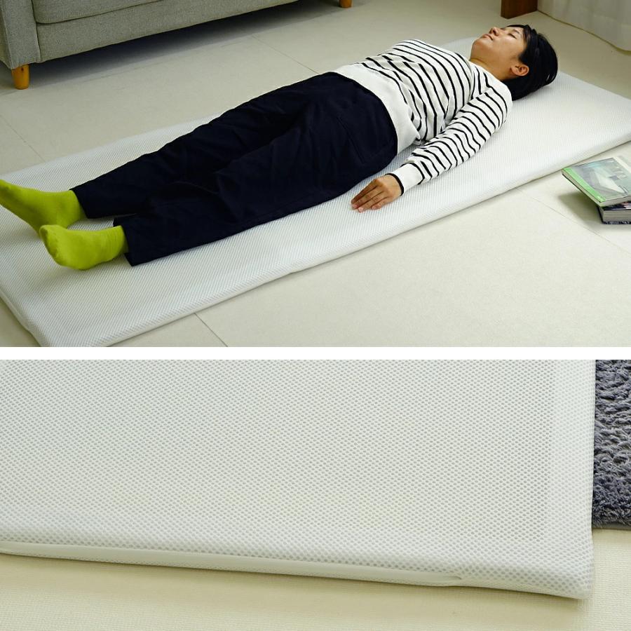 マットレス 高反発 セミシングル 80x180cm 厚さ3.5cm ファインエアー
