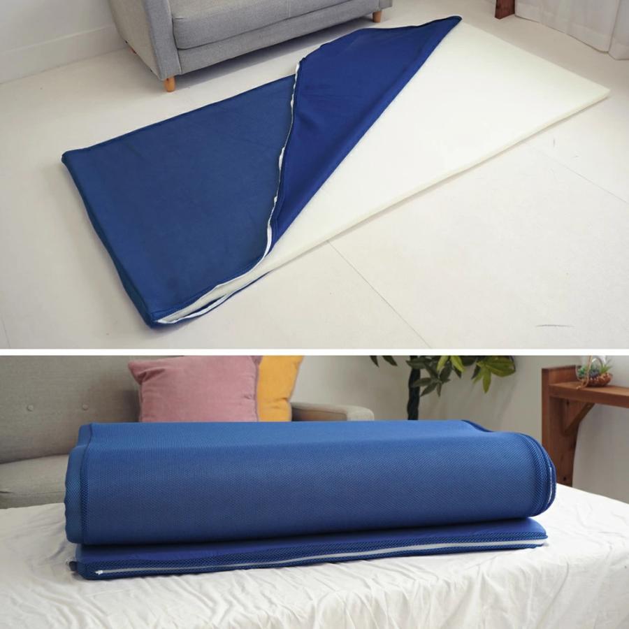 敷き布団 シングル ネイビー テイジン V-Lap 軽量 敷布団 日本製 楽天市場】帝人V-lap使用の軽量敷き布団 シングル 敷布団 テイジン V