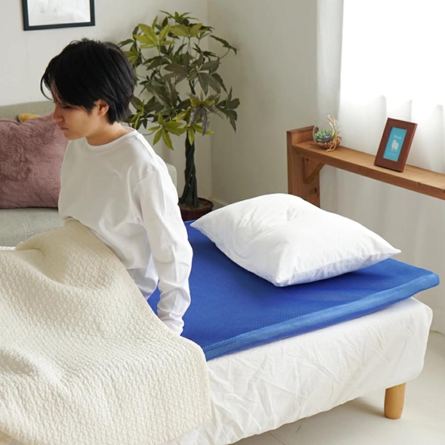 敷き布団 シングル ネイビー テイジン V-Lap 軽量 敷布団 日本製 V-Lap®使用 軽量敷き布団 スーパープレミアム シングルサイズ完売