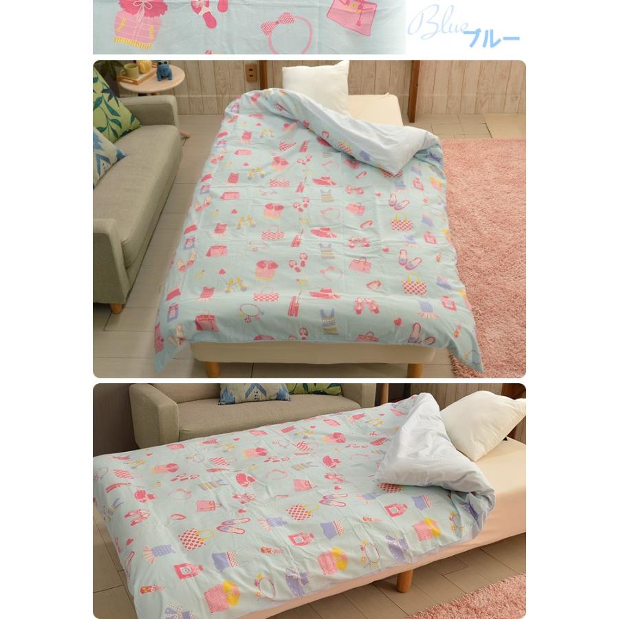 掛け布団カバー ジュニア セミシングル 135×185cm 日本製 綿100