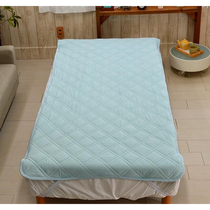敷きパッド シングルサイズ 100×205cm 接触冷感 吸汗速乾 消臭 敷きパッド シングルサイズ 100×205cm 接触冷感 吸汗速乾 消臭