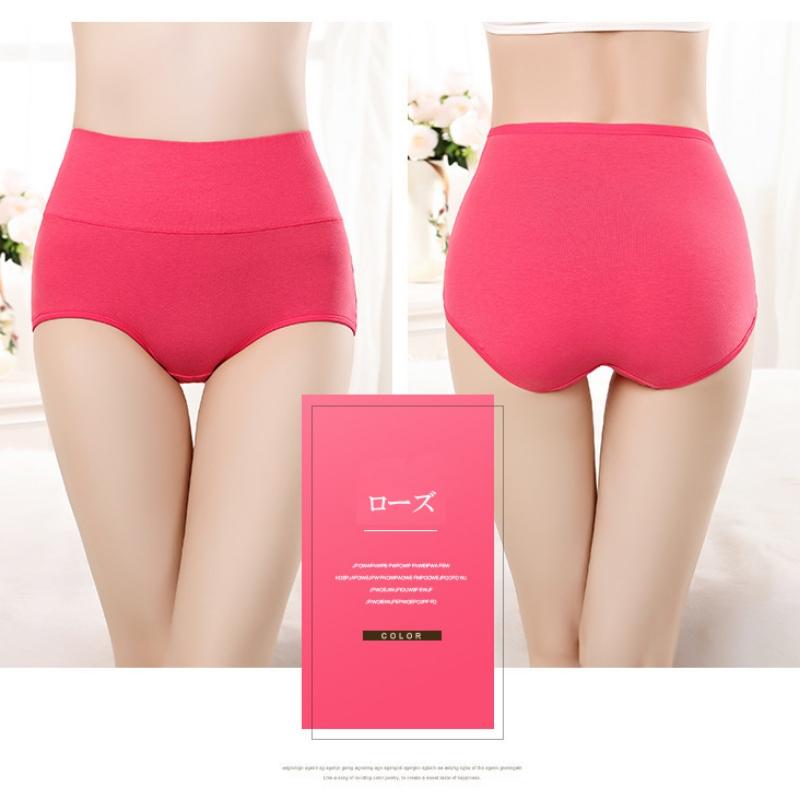 ショーツ レディース パンツ 3枚セット 綿 深め ハイウエスト