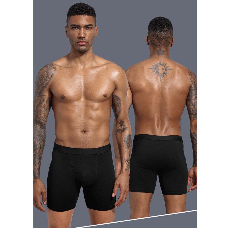 ボクサーパンツ ロング 3枚セット メンズパンツ アンダーウェア 高品質