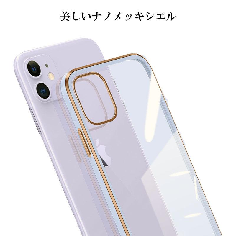 iphone ケース アイフォンケース 高品質 クリア メタルフレーム シリコン  iphone13pro iphone13 iphone12 12mini 12pro 12promax 11pro 11promax XR Xs 7/8/SE｜eegoods-labo｜10