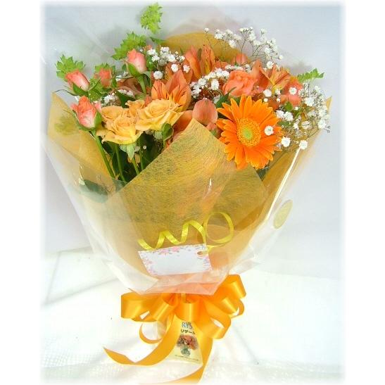 新鮮なお花シリーズ 結婚祝 出産祝 キュートオレンジ 3 000円花束 Ha 0354 いいhana倶楽部 通販 Yahoo ショッピング