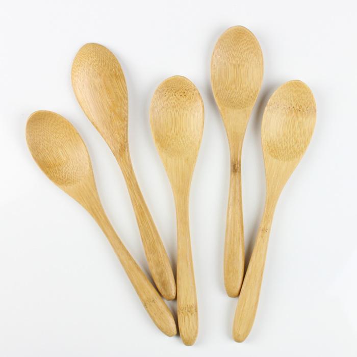 竹製 スプーン 10本 カトラリーセット ナチュラル : 漆器とキッチン