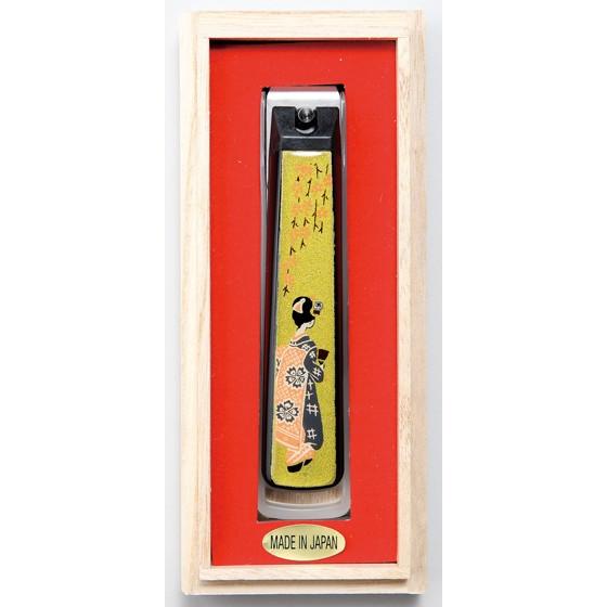 蒔絵 爪切り 虎 桐箱入り 橋本漆芸 （漆器、伝統工芸、ギフト、お土産