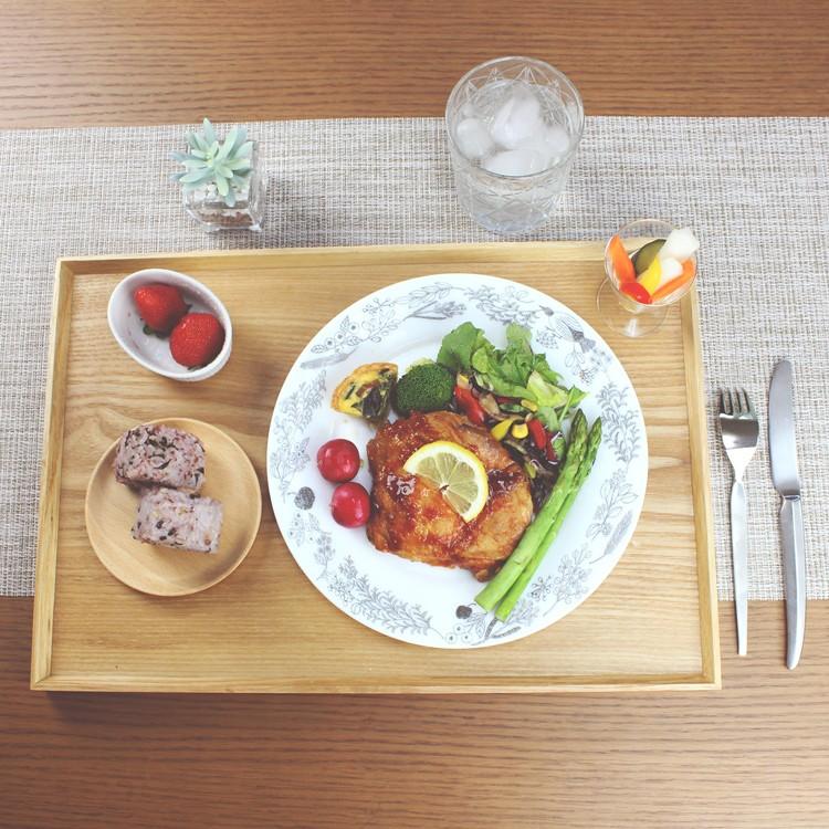 木製茶盆 楽天市場】木製 トレイ トレー お盆 丸盆 給仕盆 茶盆 : K工房ストア