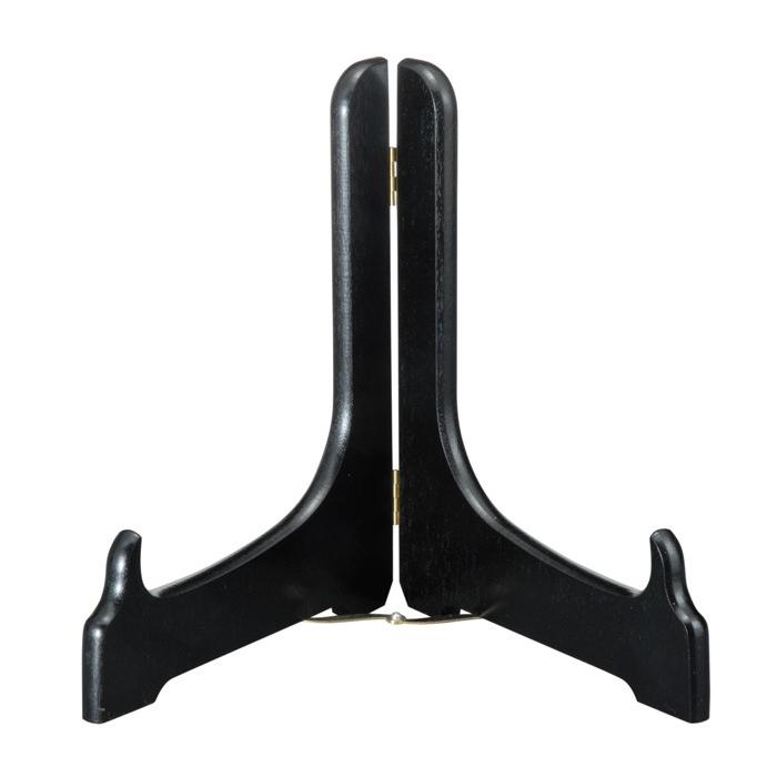 紀州塗 木製 皿立て 黒 6.0 | 