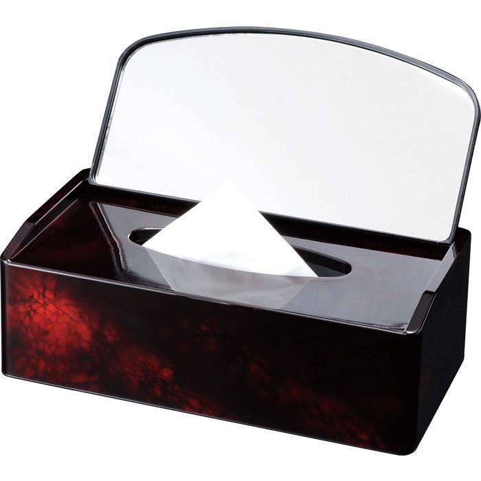 紀州漆器 ティッシュケース 鏡付 コスモス（金蒔絵） |  | 01