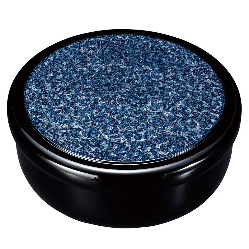 茶びつ（茶櫃）紀州漆器 るり小紋 10.5寸 (茶器) | 