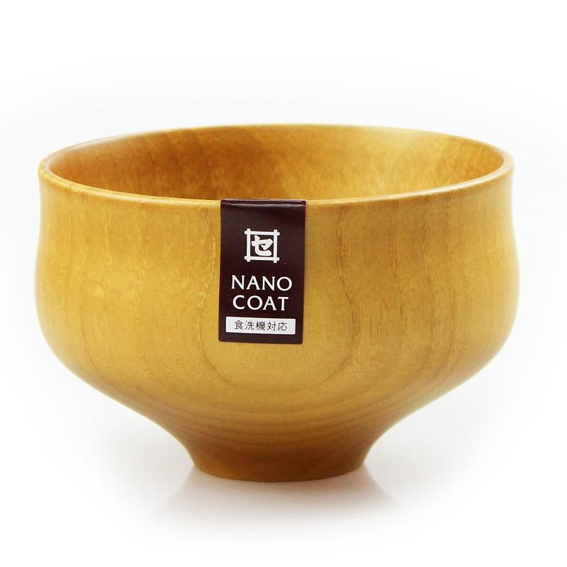 木製 汁椀 食洗機対応 ナノコート 国内加工 ＫＡＭＥ Type2 NA | 