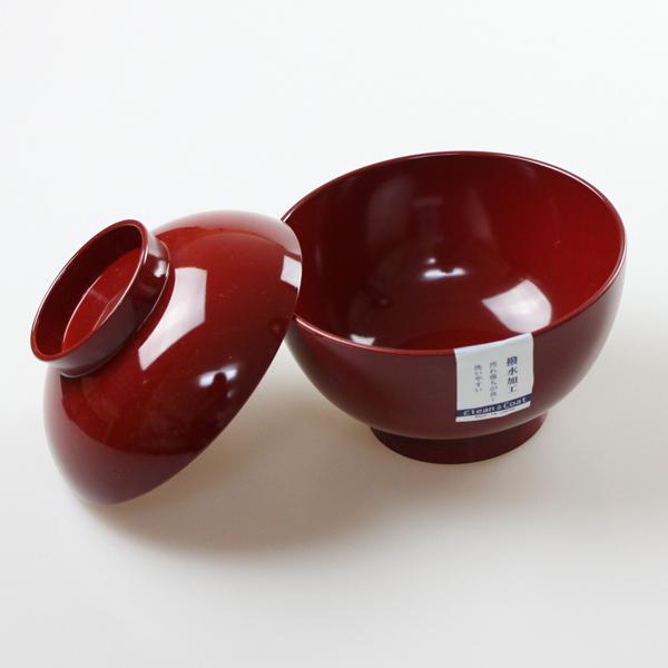 雑煮椀 仙才型 朱 クリーンコート加工 電子レンジ対応 食洗機対応 日本製 はっ水加工 |  | 04