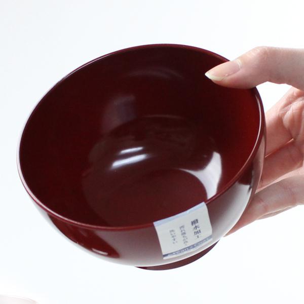 雑煮椀 仙才型 朱 クリーンコート加工 電子レンジ対応 食洗機対応 日本製 はっ水加工 |  | 05