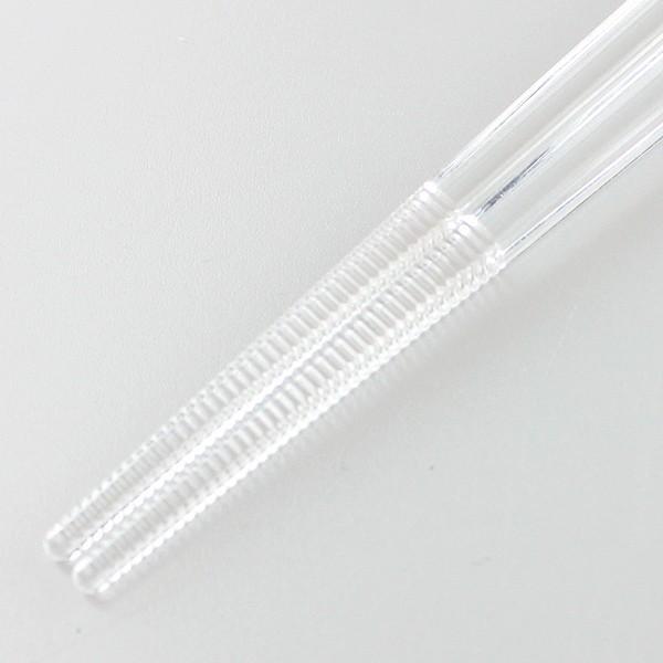 郵送で送料無料  食洗機対応 箸・箸ケースセット クリアボーダー 水色 18cm （箸・箸箱セット 箸入れ 子供 かわいい お弁当箱用 携帯箸） |  | 04