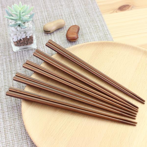 郵送で送料無料 箸 わじま箸 食洗機対応 あすなろ ナチュラル/茶 22.5cm 5膳セット 能登特産あすなろ |  | 02