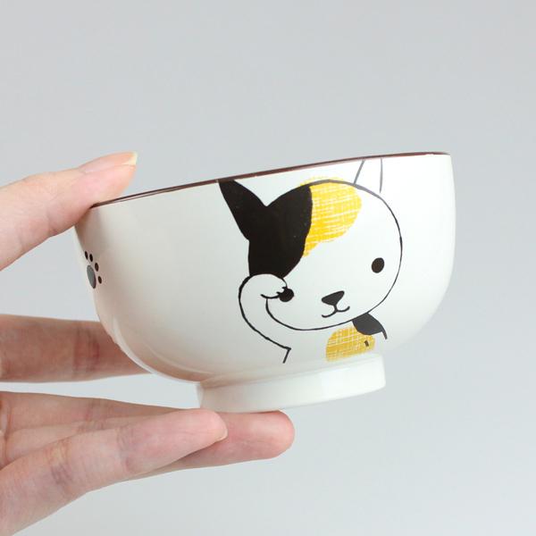汁椀 ミニ Hello あにまるねこ 260ml 電子レンジ対応 食洗機対応 日本製 子供食器 キッズ |  | 03
